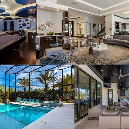 Mansion With Arcade, Theater, Game Loft, Huge Balcony Villa